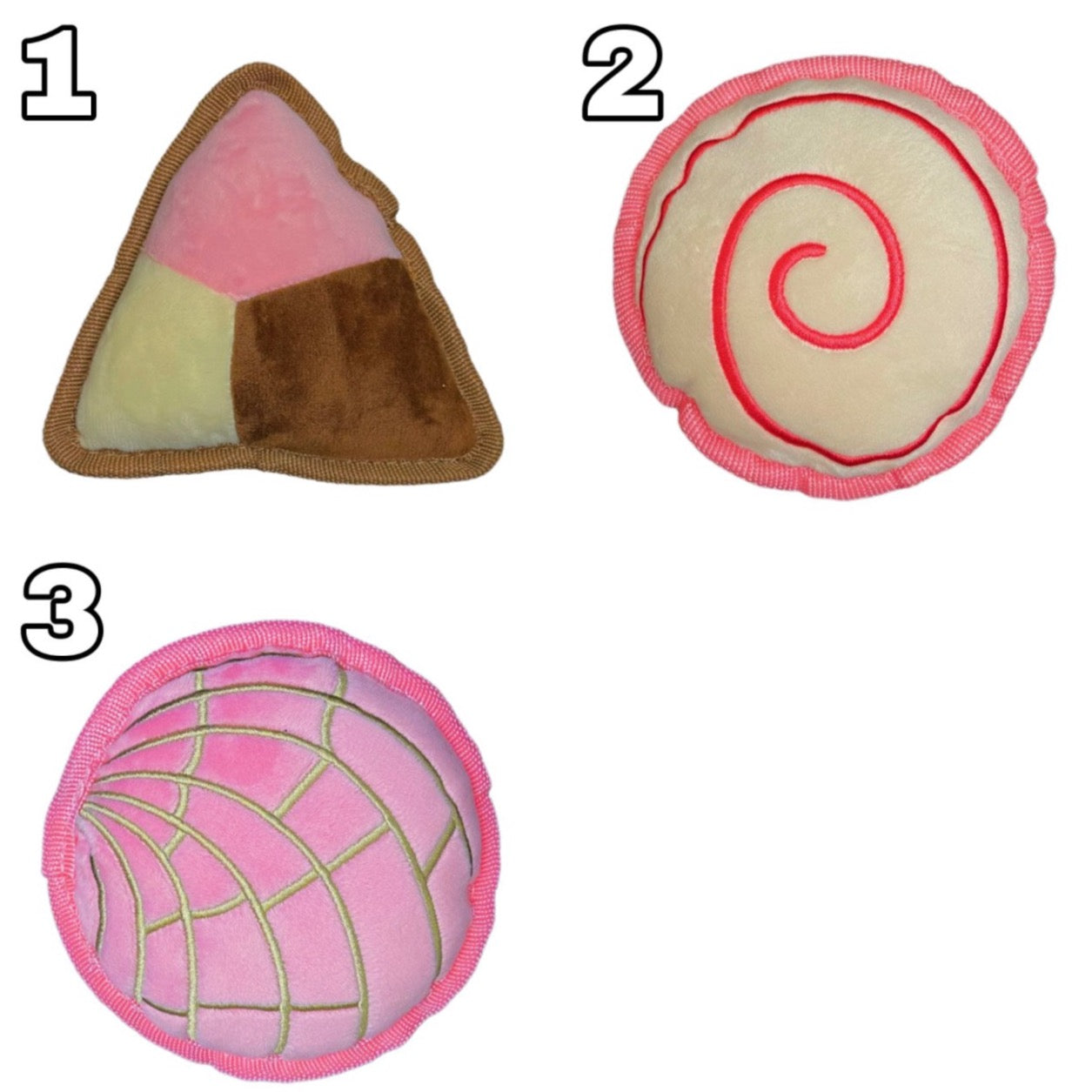 "Paw Dulce" Plush Dog Toys