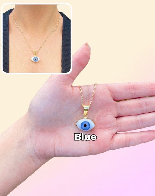 Medium Glass Eye Necklaces
