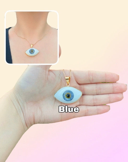 Mega Glass Eye Necklace